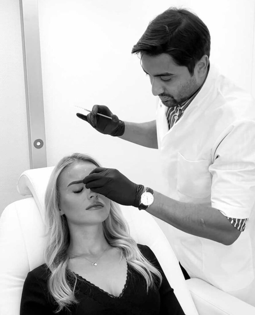 Botox behandeling in Leiden en Groningen door dokter Imraan Muradin