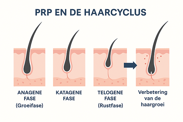 haarcylcus PRP behandeling